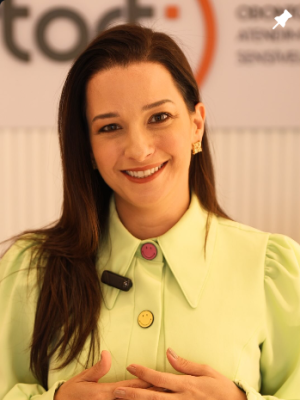 Post do Instagram da Dra. Fernanda Prates